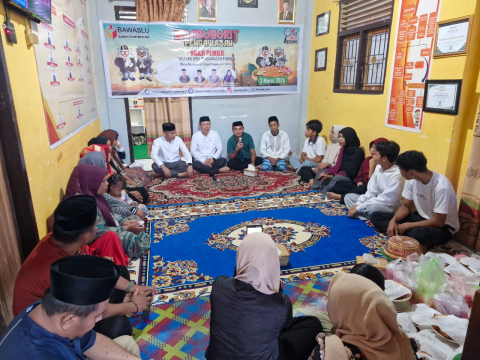 Ketua Bawaslu Membuka Kegiatan Ngabuburit Pengawasan
